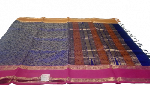 PMK 1000 BUTTA SILK COT SAREES